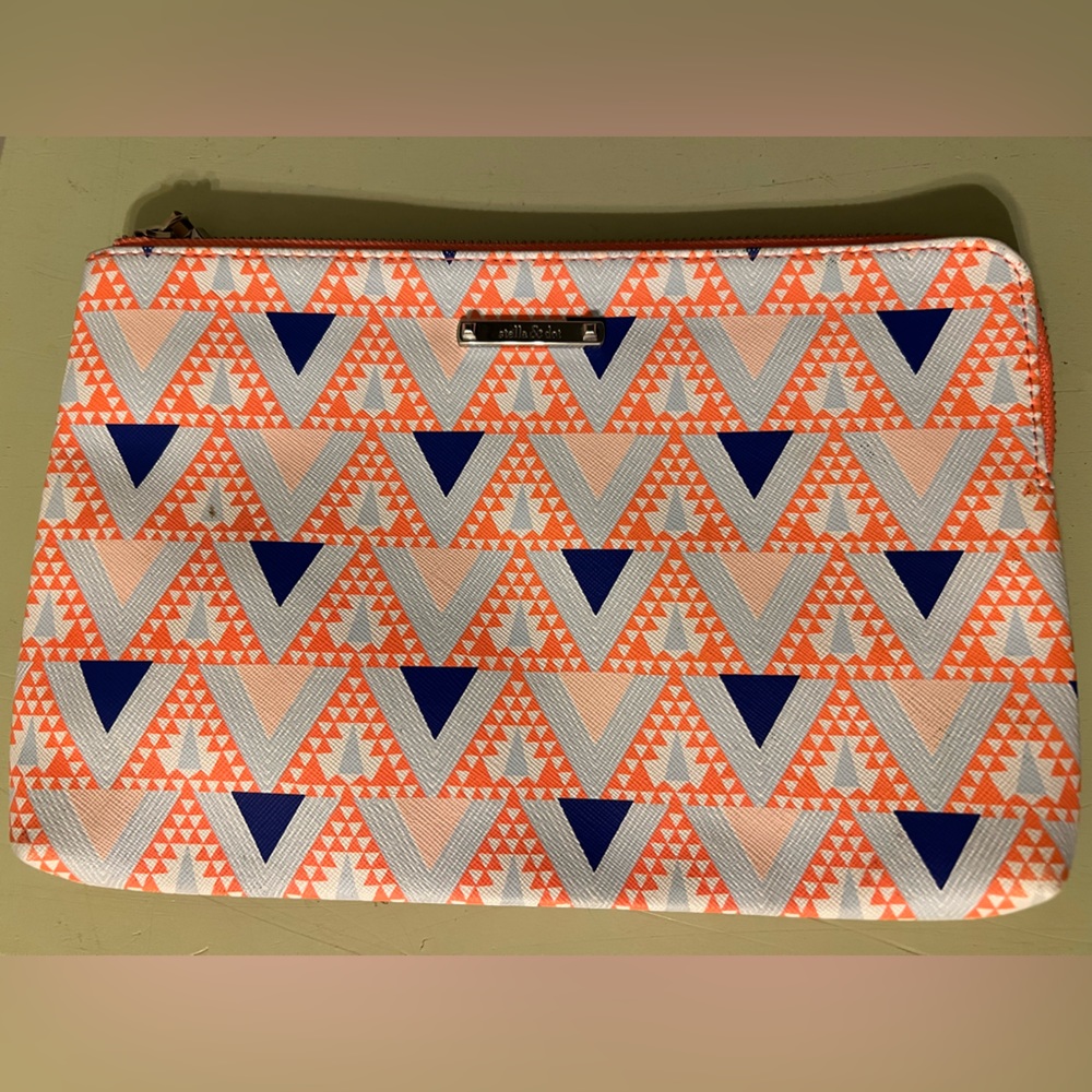 ⭐️ BOGO ⭐️ Stella & Dot Orange/Blue Mosaic Clutch